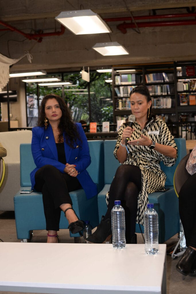 Conversatorio El Rol de la Mujer en la Protección Contra Incendios fire experiences anraci 2024