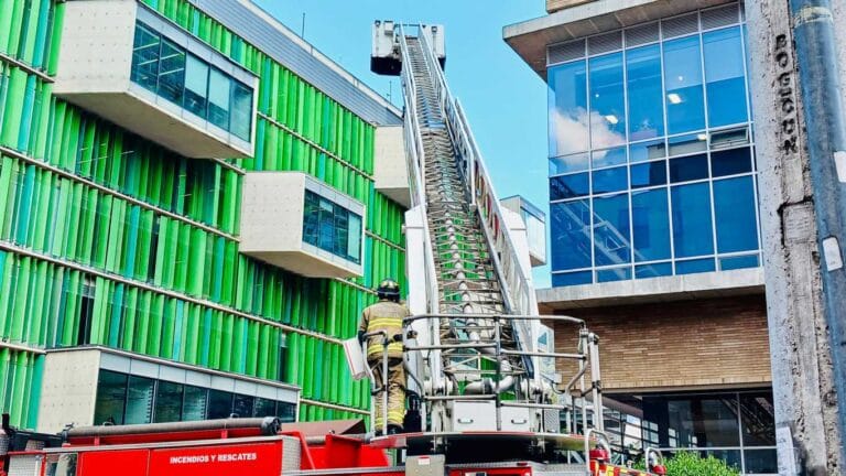 Simulacro Cuerpo de Bomberos Oficial de Bogotá fire experiences anraci 2024