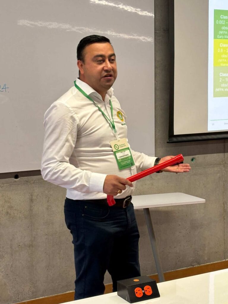 Workshop SECURITON fire experiences anraci 2024