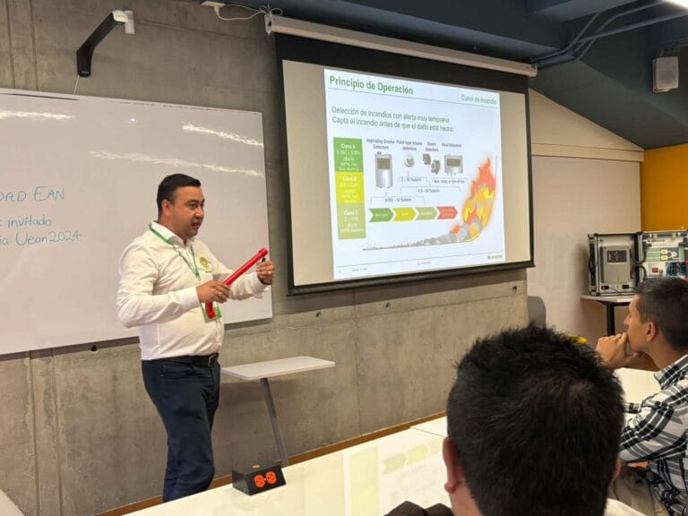 Workshop SECURITON fire experiences anraci 2024