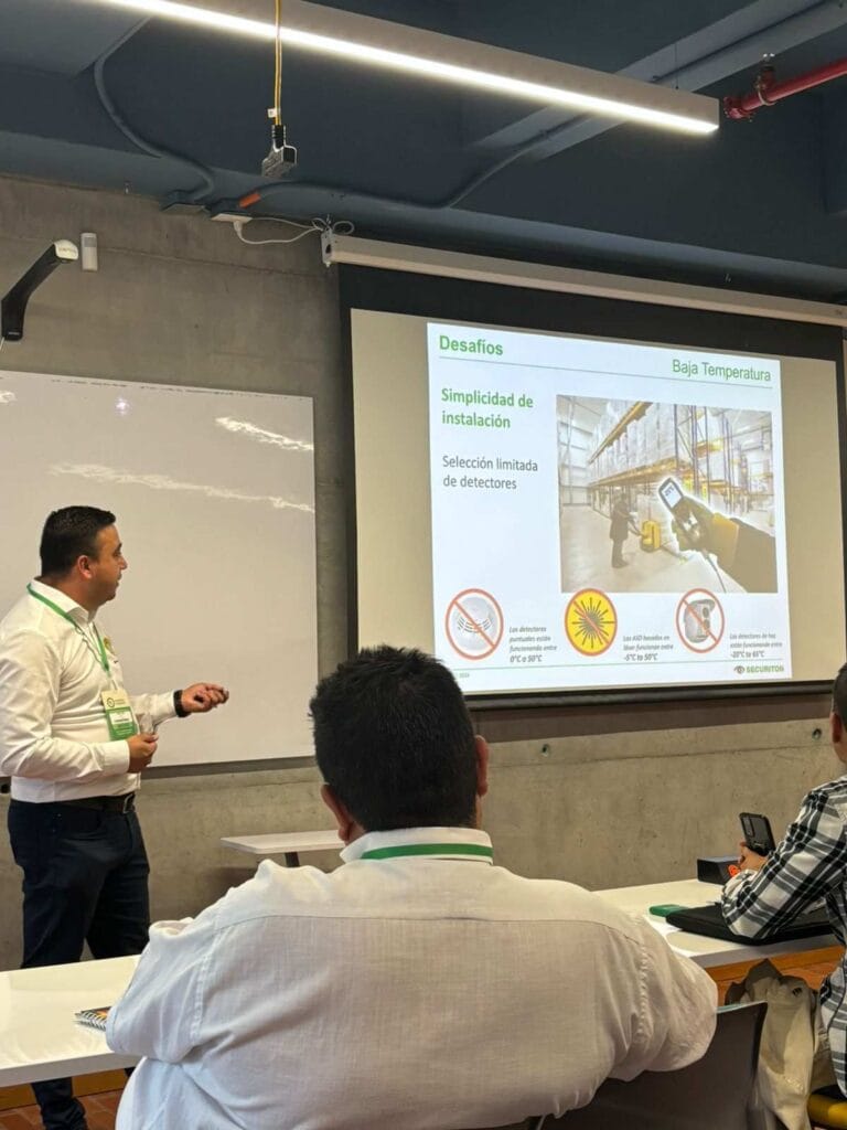 Workshop SECURITON fire experiences anraci 2024