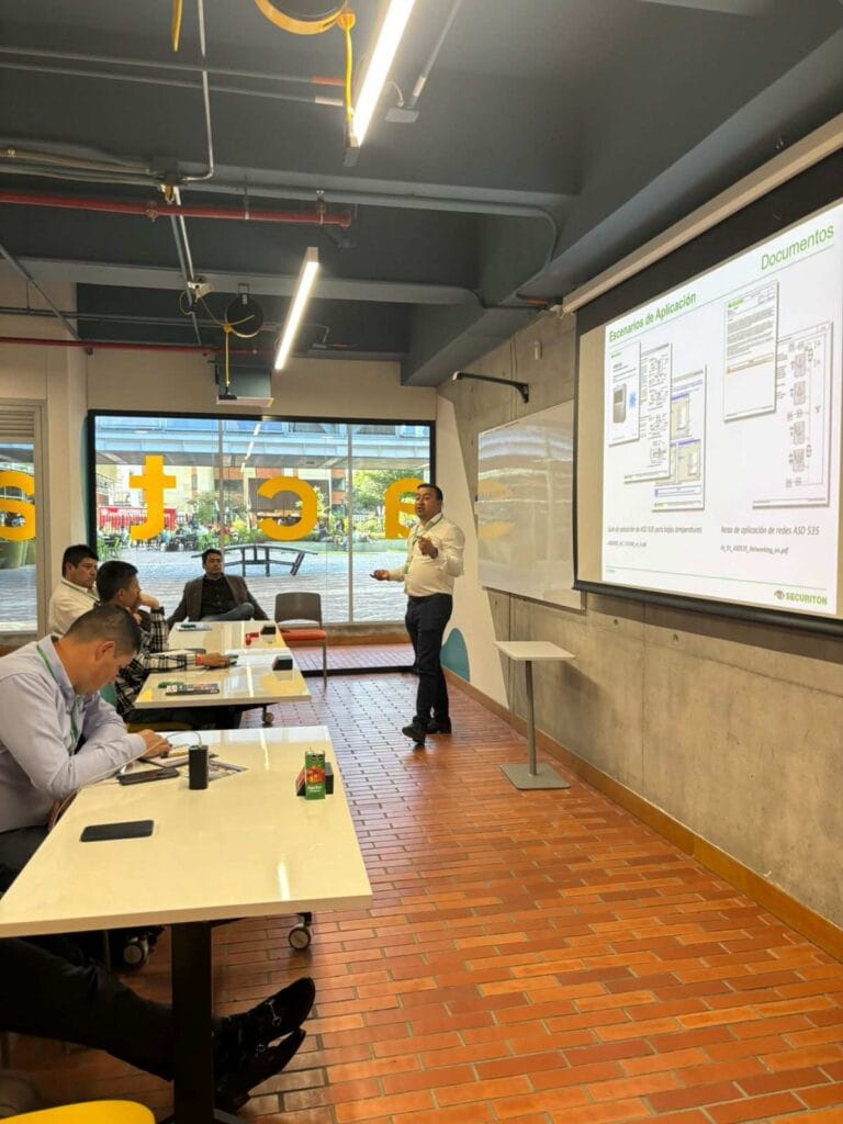 Workshop SECURITON fire experiences anraci 2024